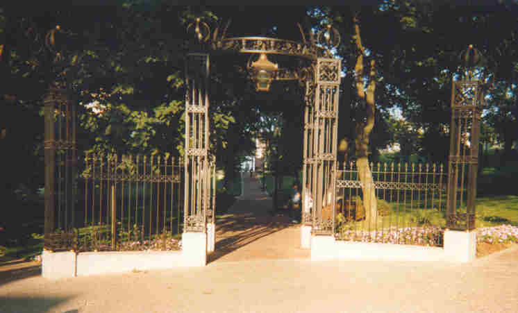 Entrance to the Old Loyalist Cemetery, Saint John, NB